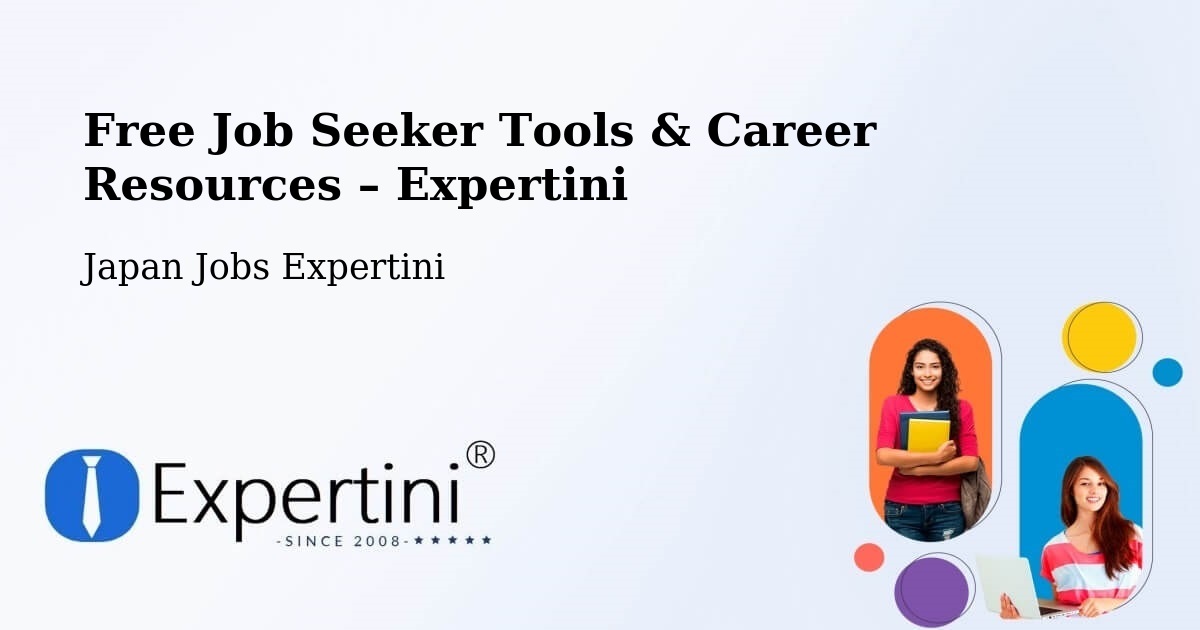 Free Job Seeker Tools & Career Resources – Midori Shi - Midori Shi, Japan Jobs Expertini